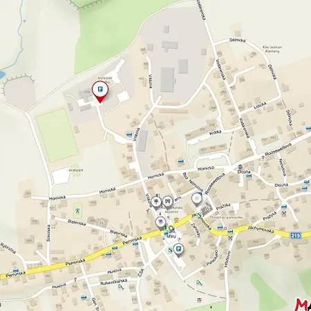 アパート Krusne Hory U Mikese *